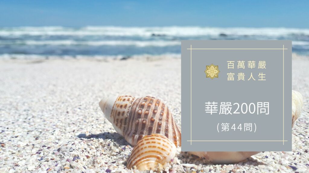 大方廣佛華嚴經第44問
