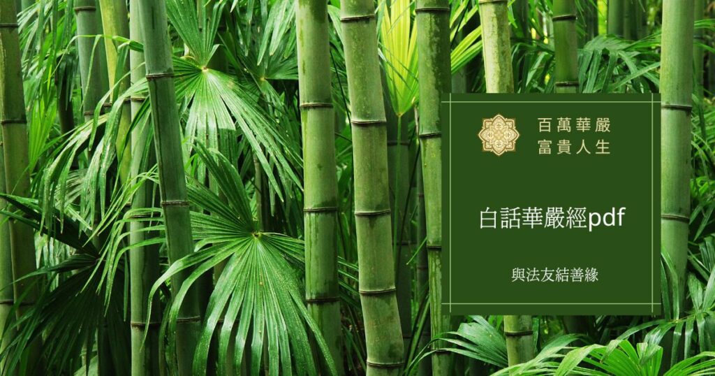 白話華嚴經pdf